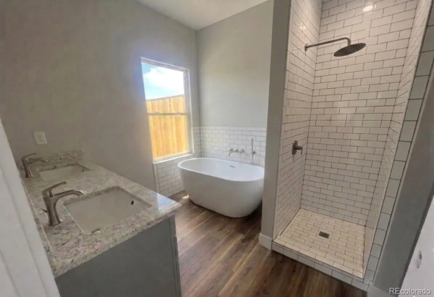 Primary Bathroom with soaking tub