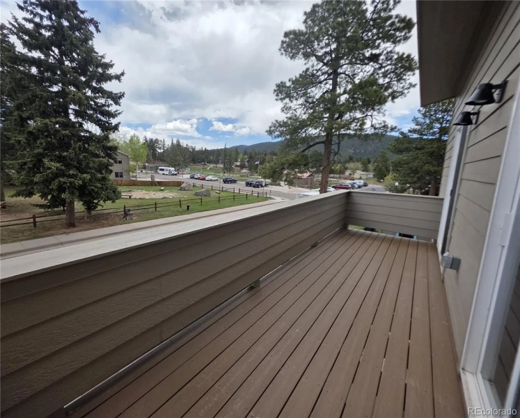Bedroom view toward Memorial Park