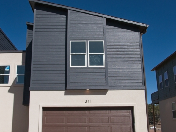Exterior front of 311 Spruce Meadow Grove townhome